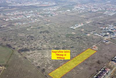 Terenuri de vanzare Mosnita, cu utilitati - 70 euro/mp+TVA - 4