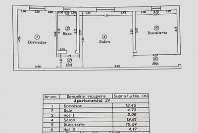 Apartament 2 camere de vanzare in zona Dambovita - 2