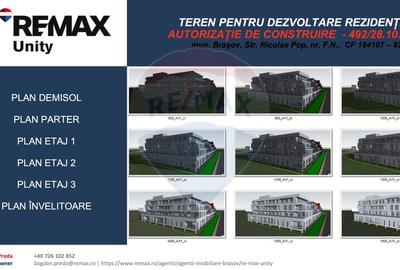 Teren dezvoltare rezidențială 8,272mp Brasov/AUTORIZATIE DE CONSTRUIRE - 11