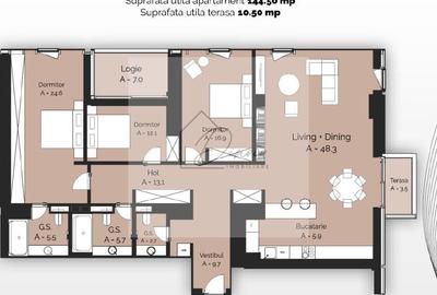 Apartament 4 camere CORTINA ELYSIUM I CESIUNE I COMISION 0% - 2