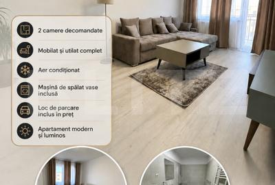 Apartament 2 camere decomandat de vânzare | Mobilat și utilat | Parcare inclusa - 1