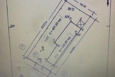Teren Construcții intravilan de 497.3 mp, în Prelungirea Ghencea
