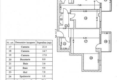 0% | Apartament 3 camere NOU, decomandat, 86 mp, 2 bai  | Atrium - Sișești - 11