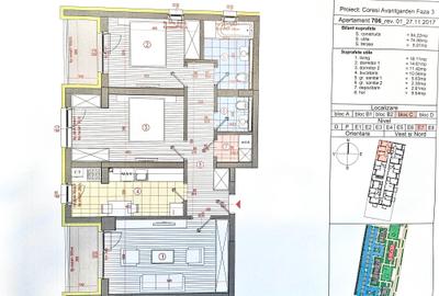Aleea Pietonala Kasper Coresi, Apartament 3 camere, 2 bai, 2 terase - 10