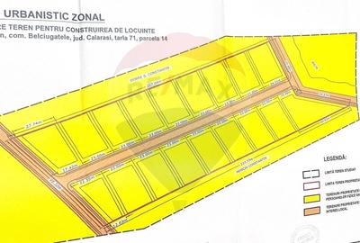 Teren Construcții intravilan de 19720 mp, în Belciugatele