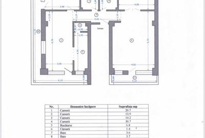 Apartament 4 camere Piata Chibrit/2 Locuri de parcare/5 minute metrou - 14