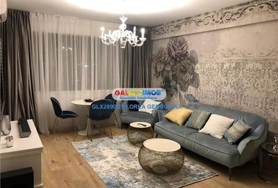 Apartament cu 3 camere semidecomandat, mobilat în Băneasa