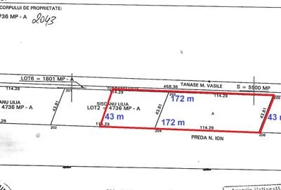 Teren agricol extravilan de 7500 mp, în Ungureni (Butimanu)