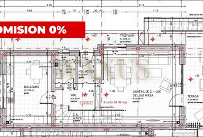 Casă individuală cu 4 camere în Florești