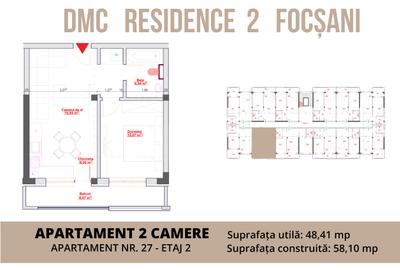 Apartament 2 camere-Zona Lidl Nord - 2