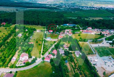 Teren intravilan 2000 mp - Tocile, vedere panoramică spre munte și pădure - 1
