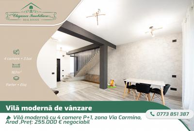 Vilă modernă cu 4 camere P+1, zona Via carmina, Arad - 1