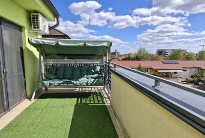 Penthouse 3 camere, terasa de 50mp - la prima inchiriere - 22