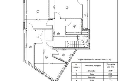 Casa individuala armonioasa -7 camere  -Corbeanca, str. Iepurasului - 31