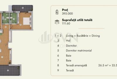 REA1028863 Apartament 3 Camere cu Terasa si Curte I Sinaia - 11