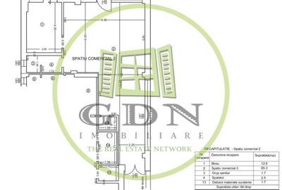 Spațiu comercial, de 84.00 mp, în 1 Mai