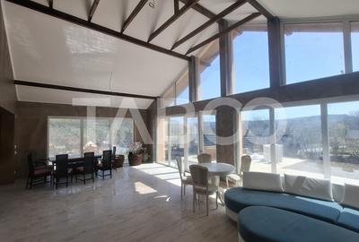 Casa de vanzare 405 mp utili 2 garaje 250 mp terase Slimnic Sibiu - 18