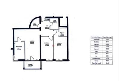 Vand apartament 3 camere gereros de 83mp  Avantgarden Bartolomeu - 8