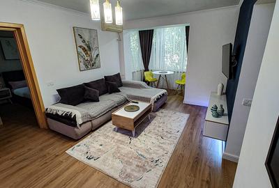 Apartament cu 2 camere semidecomandat, mobilat în Floreasca