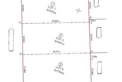 Teren 727 mp de vanzare Mosnita Veche, 2 fronturi, ideal casa sau SAD - 1