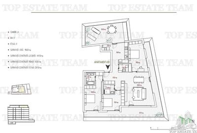 Penthouse 4 Camere, 66mp terasa, bloc Boutique,  Bucuresti, Parcul  Operei - 9