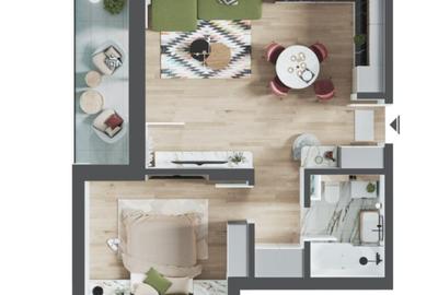 Apartament cu 2 camere tip Graz de vanzare in Prima Urbana 3 - Oradea - 12