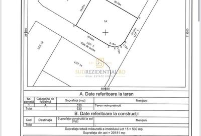 Teren intravilan 530 mp cu dubla deschidere - Comuna Berceni - 4