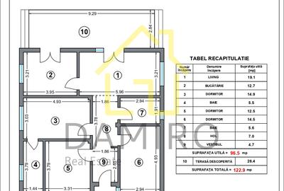Casa individuala P+Pod 4 Camere Teren 500mp Dragomiresti Deal Ilfov - 4
