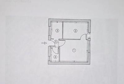 Apartament cu 2 camere semidecomandat în Tomis Nord