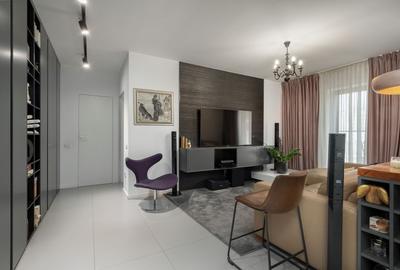 Apartament cu 3 camere semidecomandat, mobilat în Militari