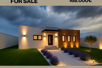 Casa Moderna zona de dealuri Teren 500 mp - 1