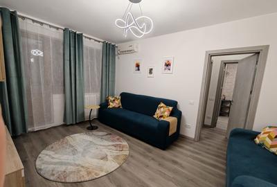 Apartament cu 3 camere semidecomandat, mobilat în Brâncoveanu