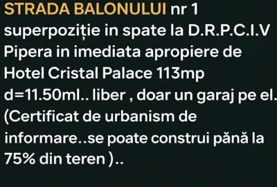 Aviatiei -  Teren de vanzare strada Balonului - 6