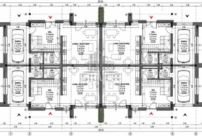 Case tip cvadruplex/teren 260 mp/cartier Manastur/TVA INCLUS. - 2