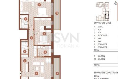 REA1025171 Apartament High End 4 camere I Design modern I Zona Barbu Vacarescu - 11
