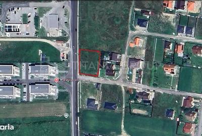 Teren generos 1441 mp cu deschidere 37 ml Râșnov - Vedere panoramica - 4