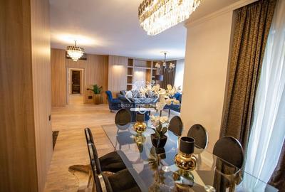 Apartament cu 4 camere decomandat, mobilat în Herăstrău