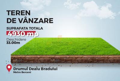 Teren intravilan 4930 mp,ideal constructii rezidentiale,Bd.Metalurgiei - 1