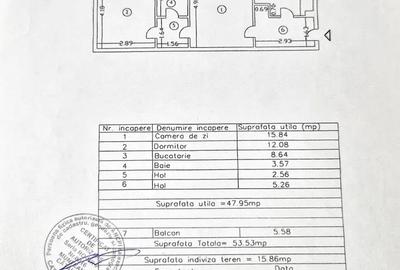 Ap 2 camere, conf 1, semidecomandat, Hipodrom, et 1, LIBER - 8