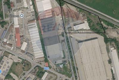 Spațiu industrial în Deva - Platformă betonată, 2 hale , linie CFR - 1