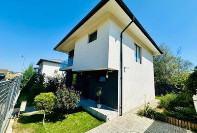 Casă de vânzare nouă individuală | 5 camere | 3 băi | Comuna Berceni | teren 380 - 1