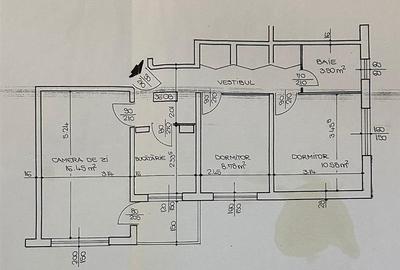 Apartament de 3 camere cu centrala Titan metrou Grigorescu - 1