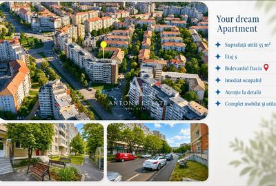 Antony Estate | 2 cam modern, complet renovat si mobilat, Decebal - 10