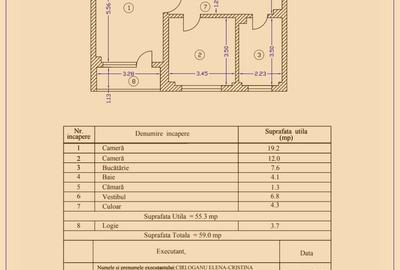 Apt 2 camere mare confort 1 sporit decomandat, 6 min metrou Dristor2, investitie - 7