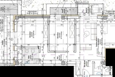 Apartament de 3 camere, 68 mp+balcon si terasa, ansamblu rezidential nou - 3