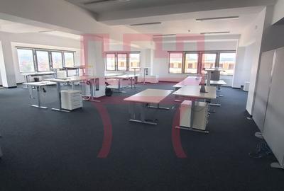 Spatiu birouri amenajat  +mobilier zona Garii 200 - 850mp cu panorama - 17