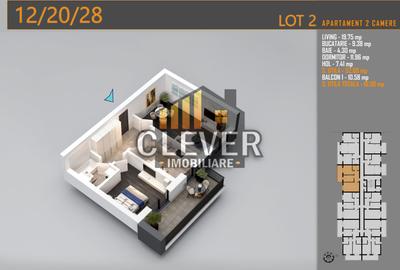 Apartament 2 Camere, Comision 0%, Pallady - metrou Teclu - 1
