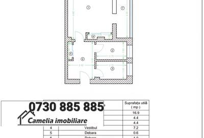 Garsoniera, renovata, 40mp, pt investitie sau locuit, 5 minute metrou Gorjului, - 16