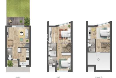 | NEW | Casa 5 camere | ZenVille | Cu GRADINA | MOBILATA | - 21