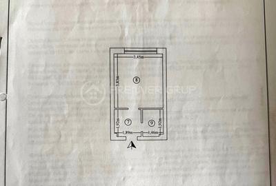 Garsonieră 20mp mobilată & utilată, Tătărași-Metalurgie, AC - 6